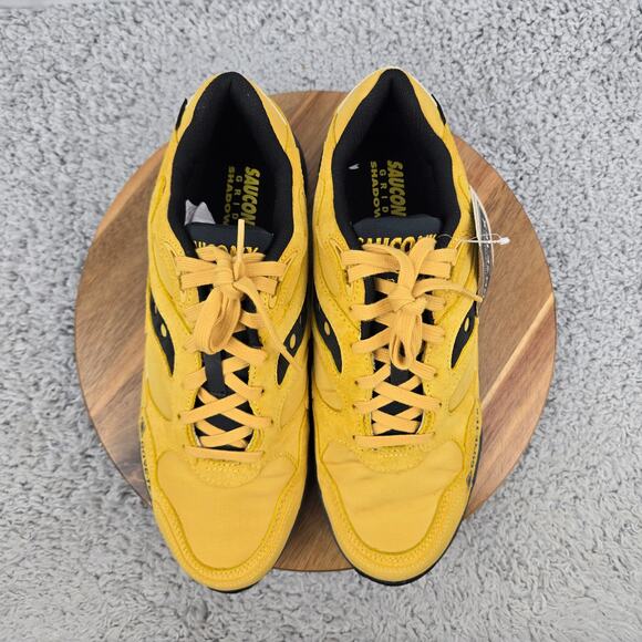 Saucony Mens 11.5 Grid Shadow 2 GTX Gore-Tex Yellow Black Waterproof Sneaker main image 14